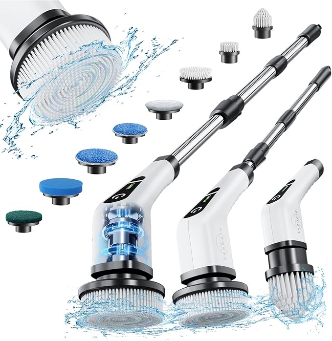Power Spin Scrubber