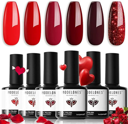 Ruby Radiance Gel Polish Set